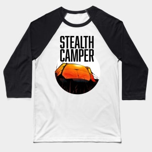 Stealth Camper logo Baseball T-Shirt